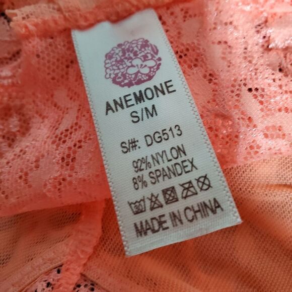 NWT Anemone Orange Lace Bralette (S/M) - Picture 5 of 5